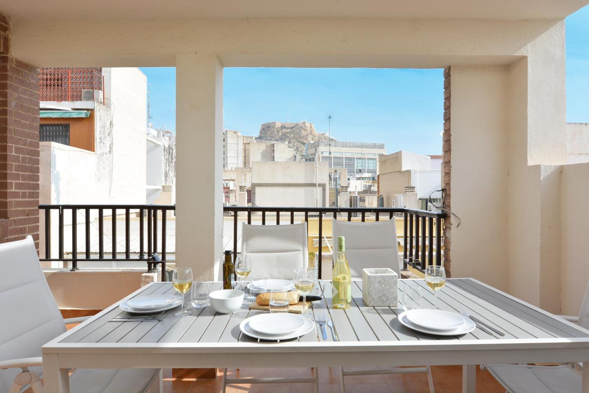 City Center Penthouse By Nras Alicante Exterior foto